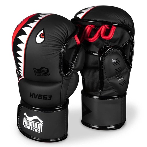 Phantom Sparring MMA Gloves Fight Squad, Black