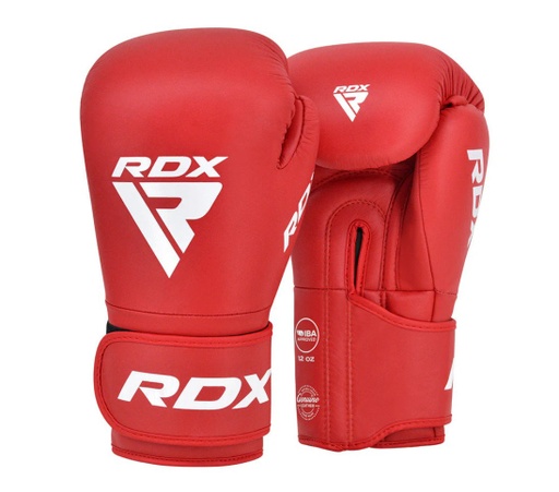 RDX Boxing Gloves IBA, Red