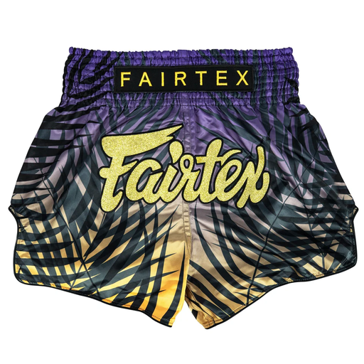 Fairtex Muay Thai Shorts BS1941 Short Dawn, Blue-Yellow