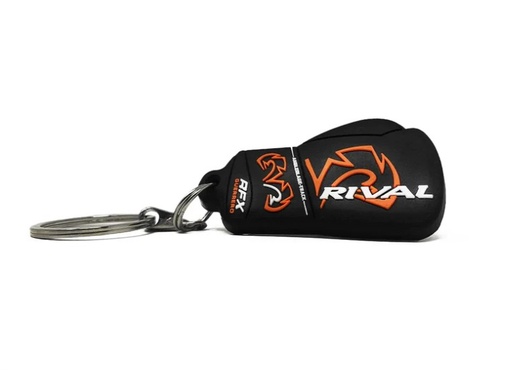 [RRKC-RFX-S] Rival Mini-Boxing Glove Keychain RFX, Black