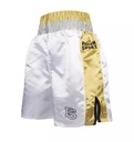 Paffen-Sport Boxing Shorts Pro-Mexican, White-Gold