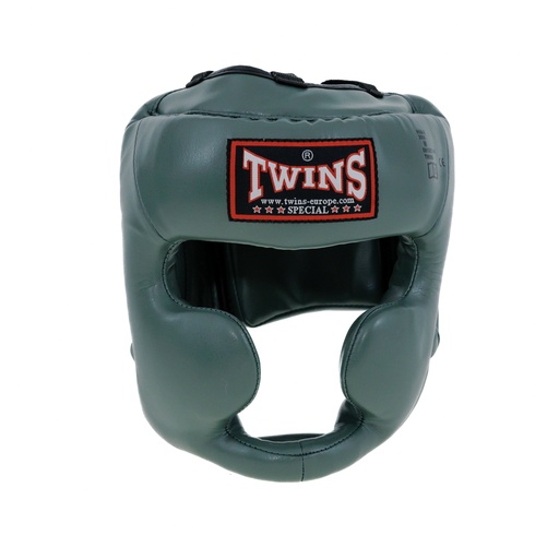 Twins Head Guard HGL3 Skintex, Green
