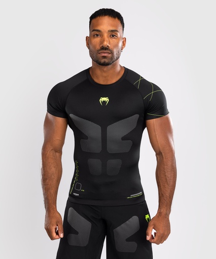 Venum Rash Guard Training Camp 4.0, Black-Green
