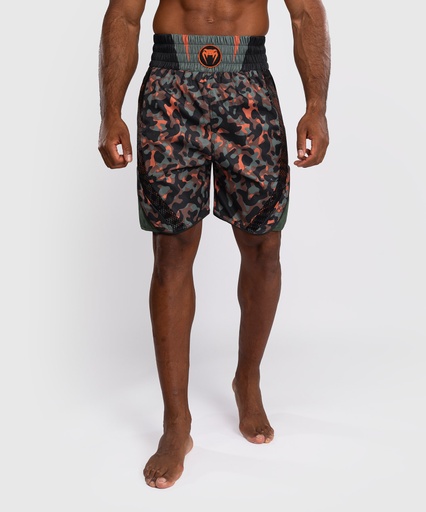 Venum Boxing Shorts Jungle OPS, Orange-Canyon-Camo