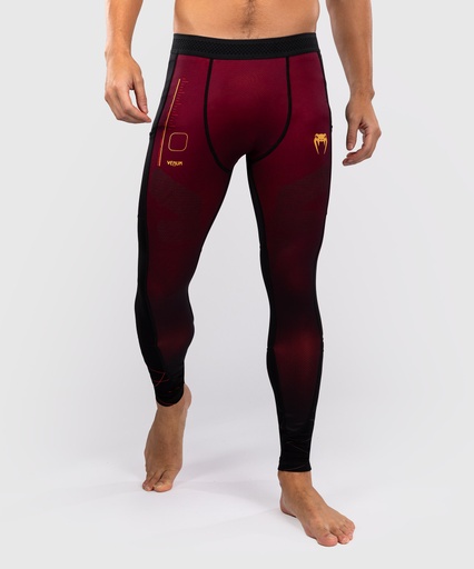 Venum Compression Pants Tactical XT, Black-Red-Gold