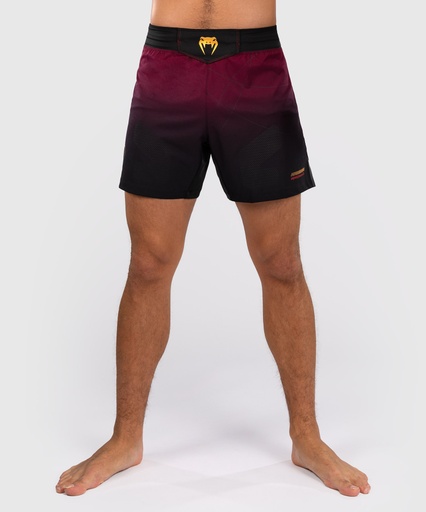 Venum Fight Shorts Tactical XT, Black-Burgundy Red-Gold