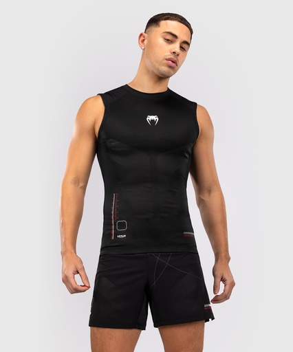 Venum Rash Guard Tactical XT Sleeveless, Black-Red