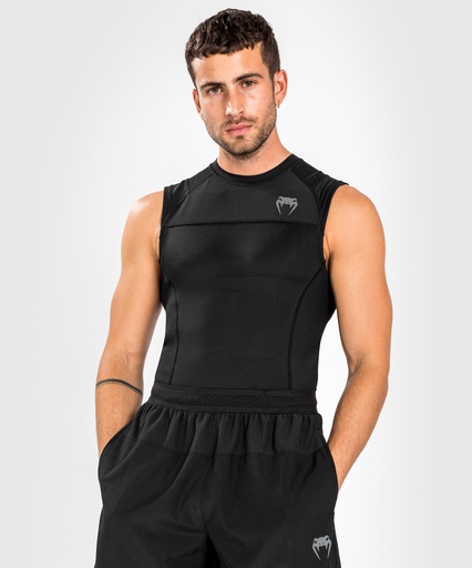 Venum Rash Guard G-Fit Air Sleeveless, Black-Camo