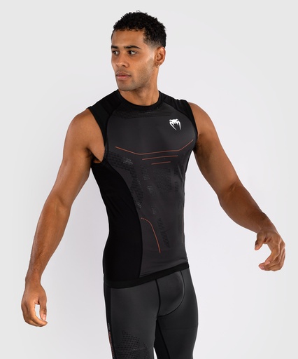 Venum Rash Guard Technical 3.0 Sleeveless, Graphite-Black