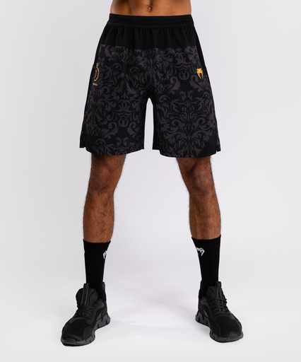 Venum Training Shorts X Topuria Unmatched Edition, Black-Gold
