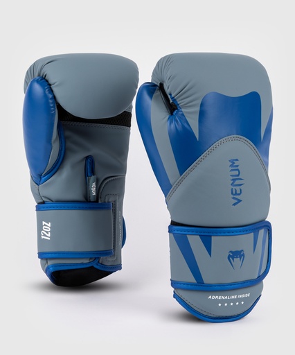 Venum Boxing Gloves Challenger 4.0, Gray-Blue