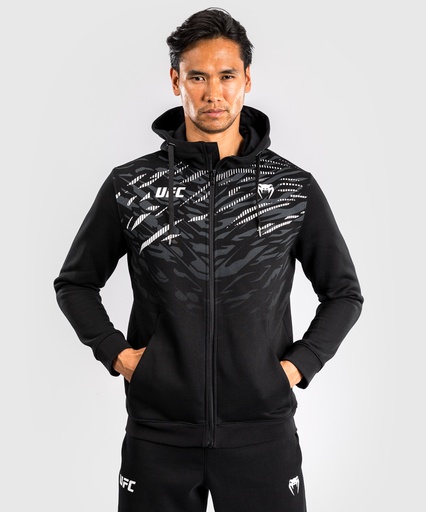Venum Hoodie UFC Fusion Replica Zipped, Schwarz