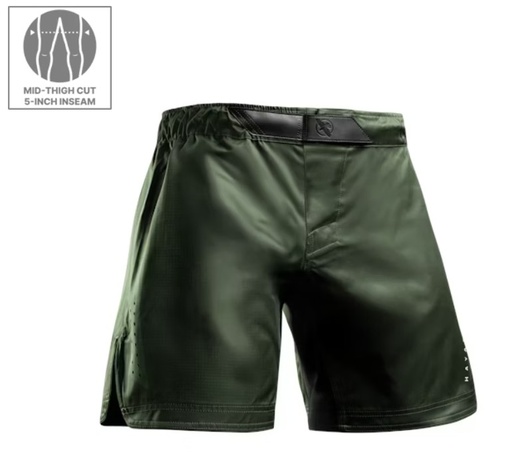 Hayabusa Fight Shorts Core Mid, Grün