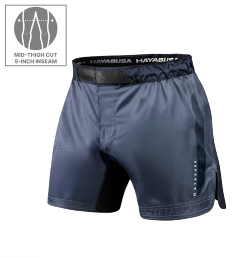 Hayabusa Fight Shorts Core Mid, Blue