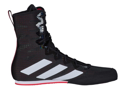 adidas Boxing Shoes Box Hog 4, Black-White-Red