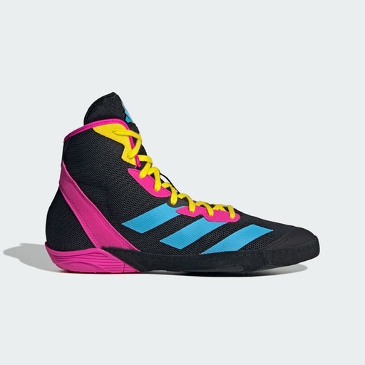 adidas Ringerschuhe Adizero, Schwarz-Pink-Gelb