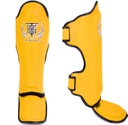 Top King Schienbeinschoner Pro Leder, Gelb