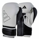 adidas Boxhandschuhe Hybrid 500, Weiß-Schwarz