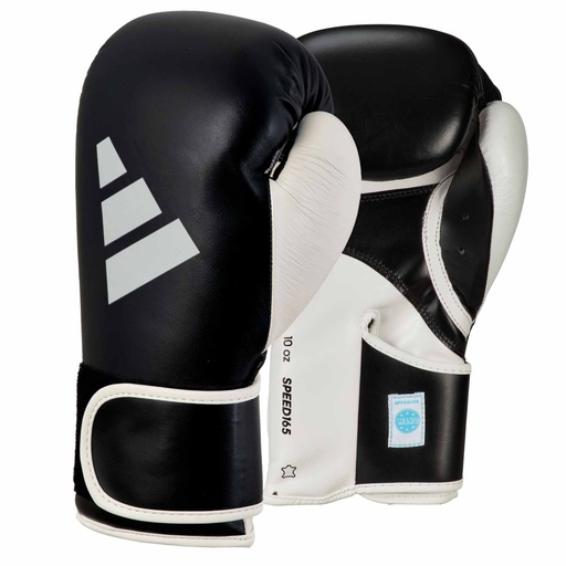 adidas Boxhandschuhe Speed 165, Schwarz-Weiß
