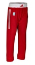 adidas Kickboxhose WAKO, Rot-Weiß