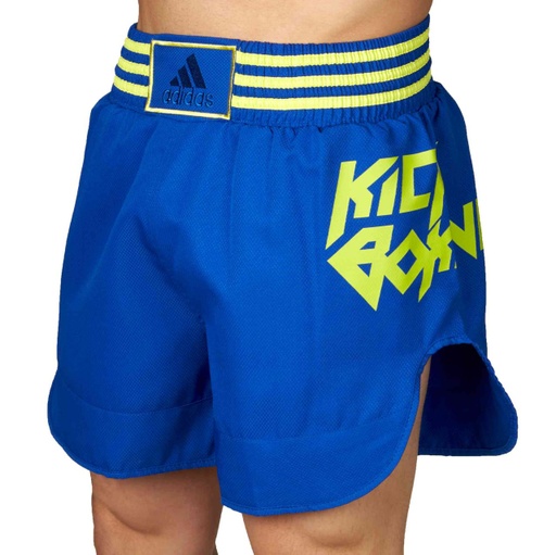 adidas Shorts Kickboxing B02, Blau-Gelb