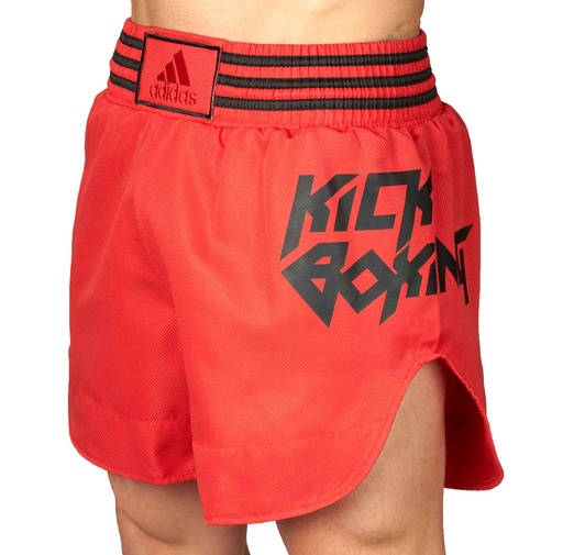 adidas Shorts Kickboxing B02, Rot-Schwarz