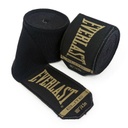 Everlast Boxbandagen Elite 4,5m Halbelastisch, Schwarz