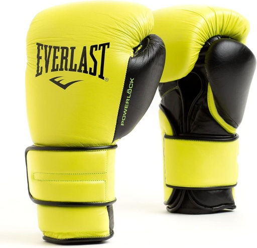 Everlast Boxing Gloves Powerlock 2 Pro, Yellow-Black