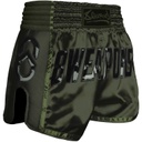 8Weapons Muay Thai Shorts Super Mesh Noir Olive