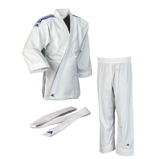 adidas Judo Anzug Evolution J250E, Weiß