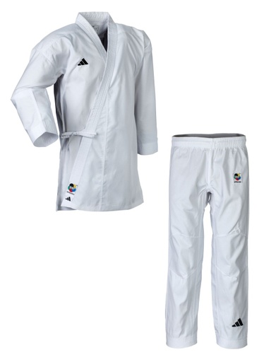adidas Karate Suit Kumite Fighter K220DNA, White