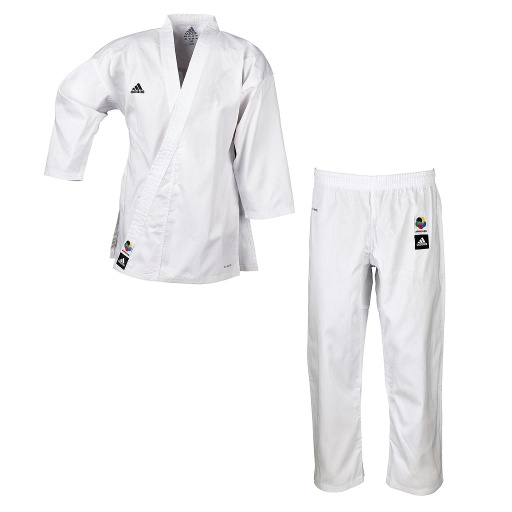 adidas Karate Suit Club K220C 8oz, White