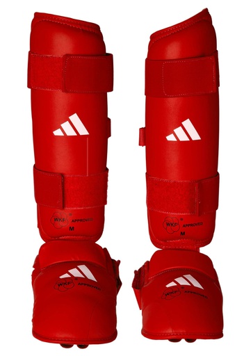 adidas Schienbeinschoner Karate WKF, Rot