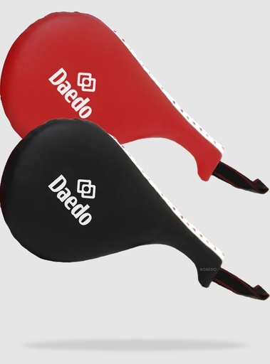Daedo Hand Mitt Einfach, Schwarz-Rot
