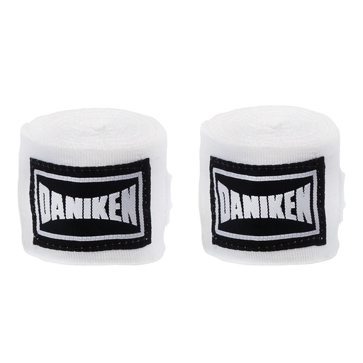 [DABBACLA-W-350] Daniken Hand Wraps 3.5m Semi-Elastic, White