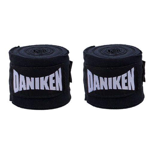 [DABBACLA-S-350] Daniken Hand Wraps 3.5m Semi-Elastic, Black