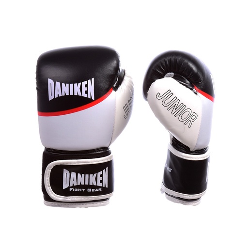 Daniken Boxing Gloves Junior, Black-White