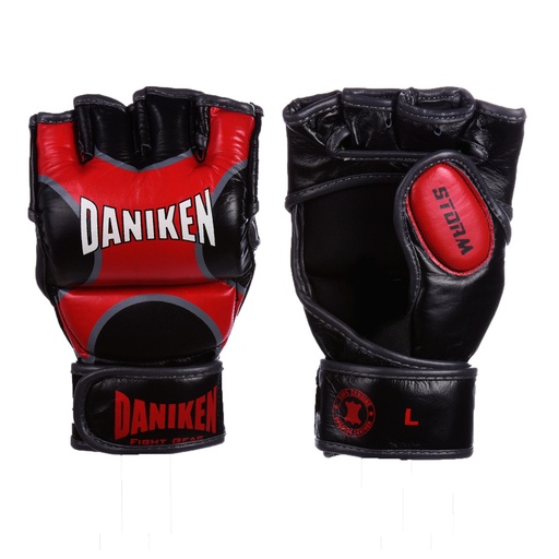 Daniken MMA Handschuhe Storm, Schwarz-Rot